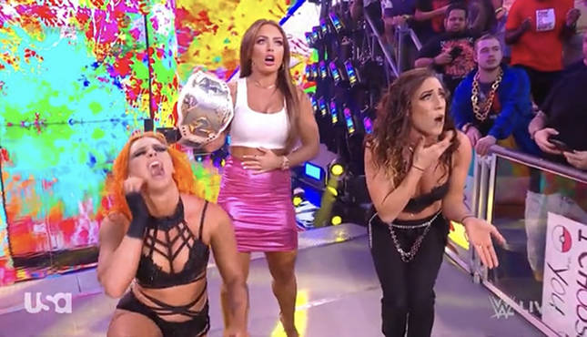 WWE NXT 7-26-22 Toxic Attraction