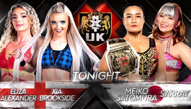 NXT UK - Eliza Alexander & Xia Brookside vs. Meiko Satomura & Sarray Sareee