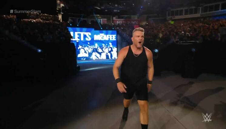 WWE Summerslam Pat McAfee