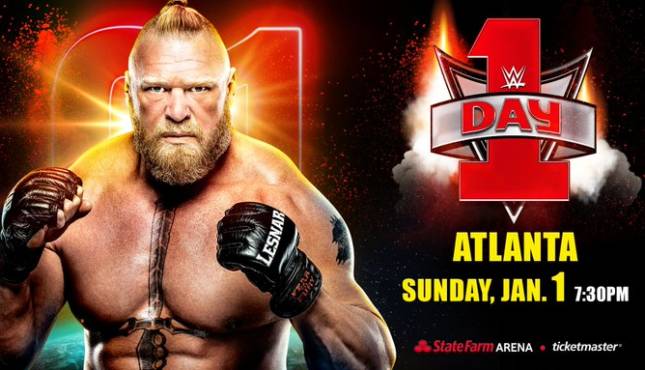 WWE Day 1 2023, Brock Lesnar