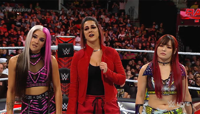 Bayley Dakota Kai IYO SKY WWE Raw, Damage CTRL