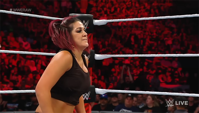 Bayley Pays Tribute to Sara Lee at WWE Extreme Rules With Wrist Tape