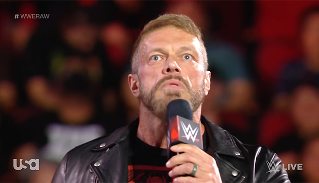 Edge WWE Raw