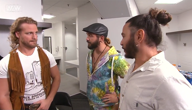 Hangman Page Young Bucks AEW Dynamite