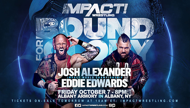 Updated Impact Bound For Glory Card 
