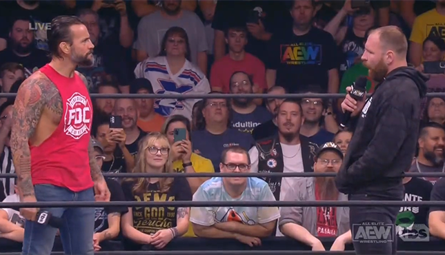 Jon Moxley CM Punk AEW Dynamite