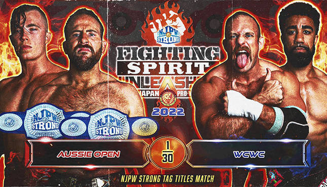 Njpw Strong Openweight Tag Title Match Set For Fighting Spirit