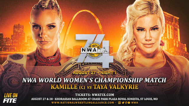 NWA 74 Kamille vs. Taya Valkyrie