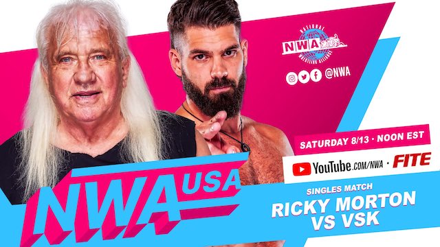 NWA USA Ricky Morton vs. VSK