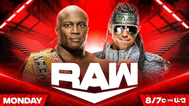 The Miz vs. Bobby Lashley WWE Raw - 8-29-22