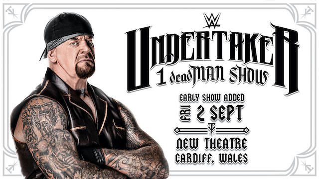 WWE The Undertaker 1DeadShow Cardiff