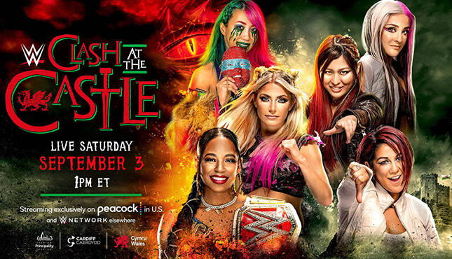 WWE Clash At the Castle 6-Woman Tag