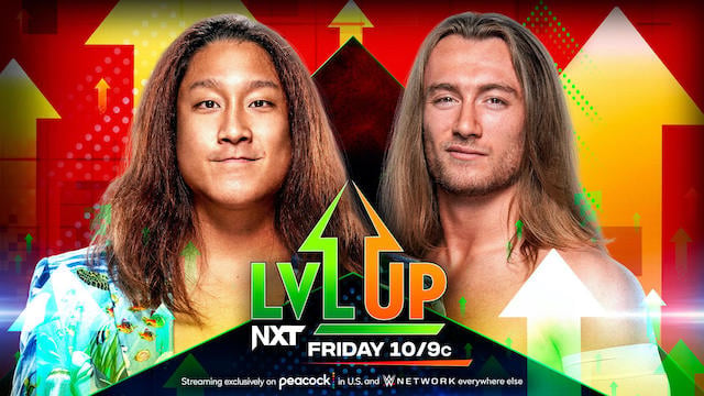 WWE NXT Level up - Ikemen Jiro vs. Nathan Frazer