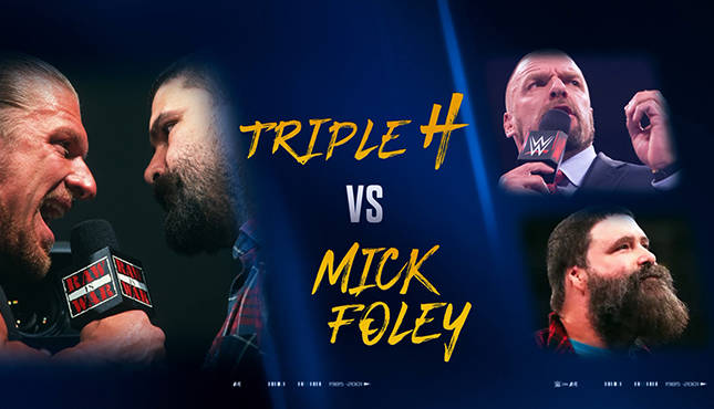 WWE Rivals Triple H Mick Foley