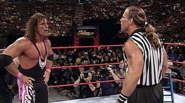 Shawn Michaels Bret Hart SummerSlam 1997