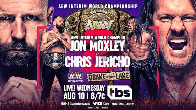 Lineup For Tonight's AEW Dynamite: AEW Interim World Title On The Line ...