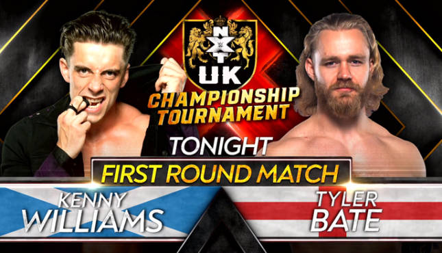 NXT UK - Kenny Williams vs. Tyler Bate