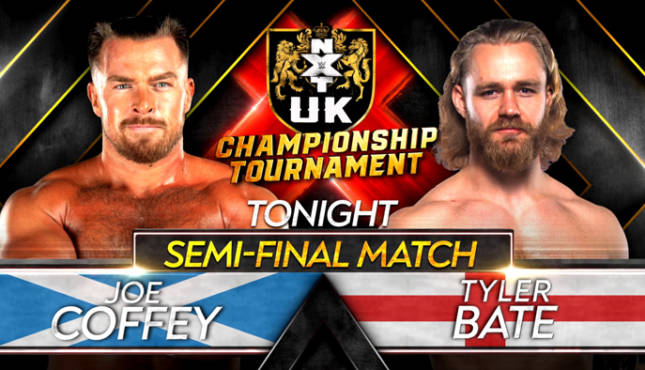 NXT UK - Joe Coffey vs. Tyler Bate