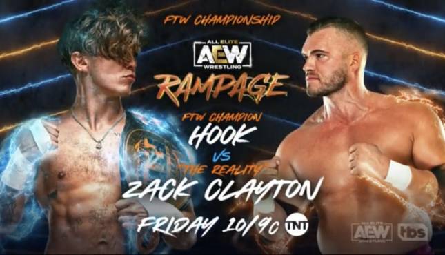 AEW Rampage Hook Zack Clayton