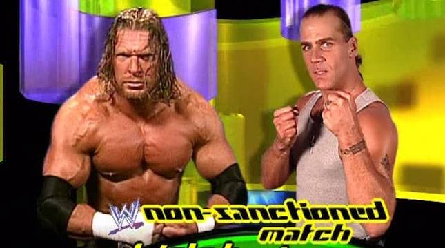 Triple H Shawn Michaels SummerSlam 2002