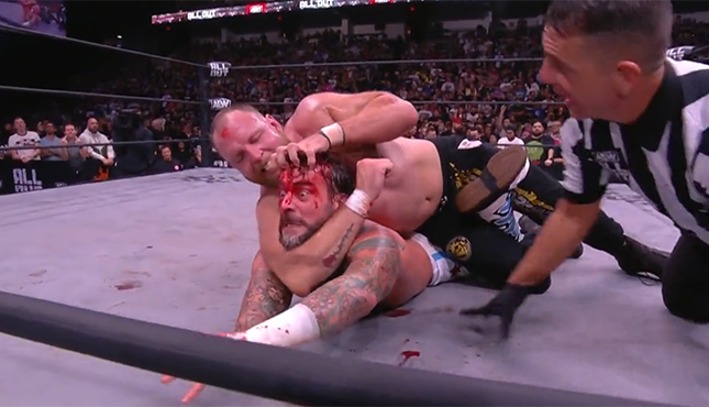 AEW All Out CM Punk Jon Moxley
