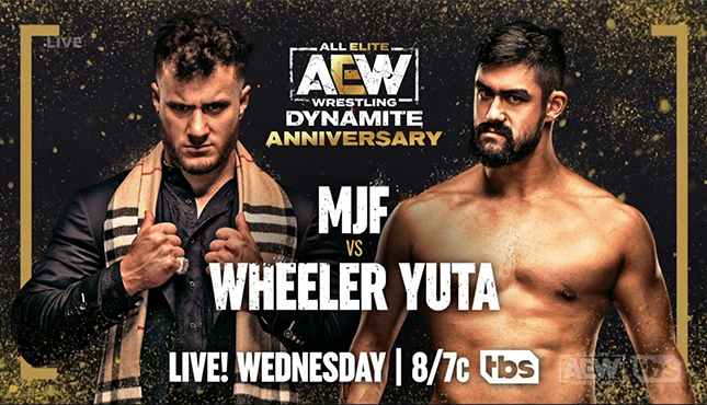 AEW Dynamite 10-5-22, MJF vs. Wheeler Yuta