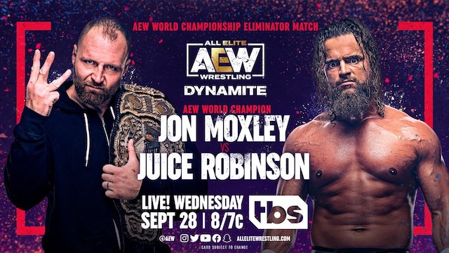 AEW Dynamite Jon Moxley vs. Juice Robinson
