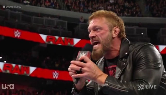 Edge WWE Raw