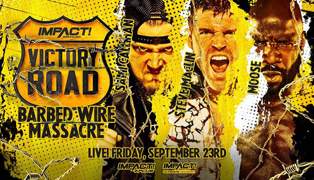 Impact Victory Road Barbed Wire Massacre
