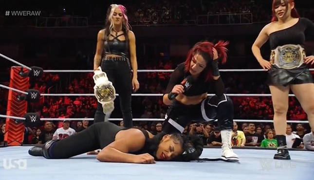 WWE Raw Damage CTRL Bianca Belair