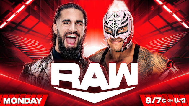 WWE Raw - Rey Mysterio vs. Seth Rollins 9-26-2022