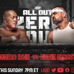 AEW #AllOut comes to you LIVE with the Zero Hour at 7PM from the