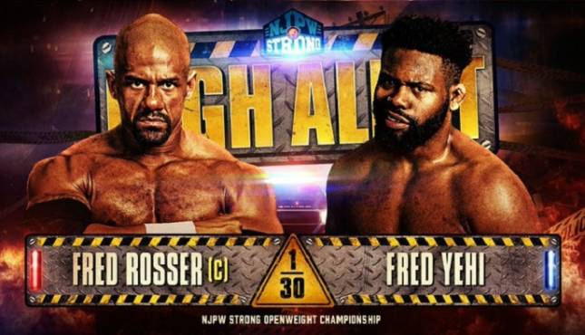 NJPW Strong - Fred Rosser vs. Fred Yehi