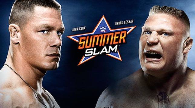 John Cena Brock Lesnar SummerSlam 2014