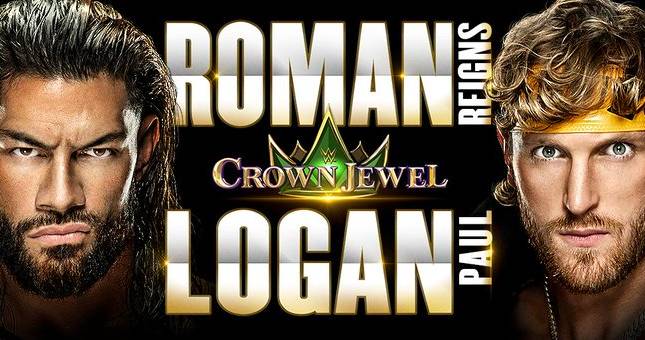 WWE Crown Jewel 2022, Roman Reigns vs Logan Paul