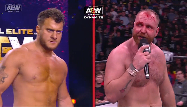 AEW Dynamite Jon Moxley MJF