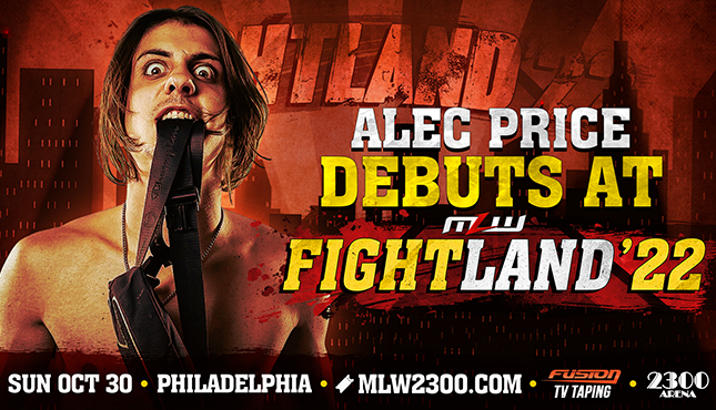 Alec Price MLW Fightland