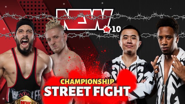 Nation Extreme Wrestling NEW 10 Street Fight