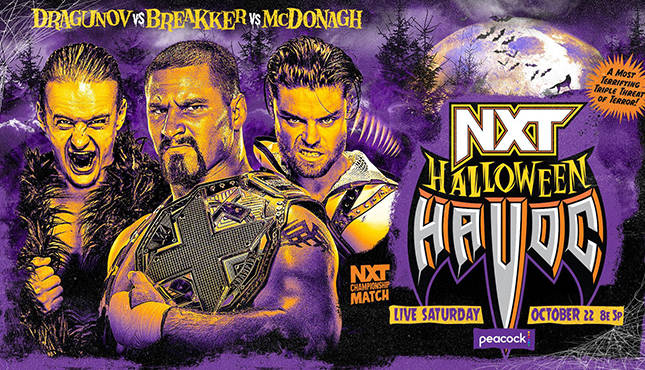 Updated WWE NXT Halloween Havoc Card  411MANIA