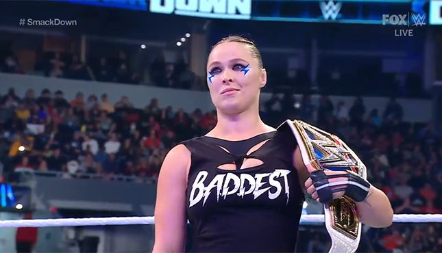 Ronda Rousey WWE Smackdown