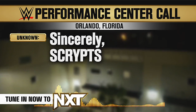 WWE NXT Scrypts