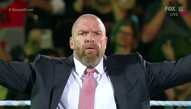 Former WWE star only agreed to let Triple H cut his hair on one