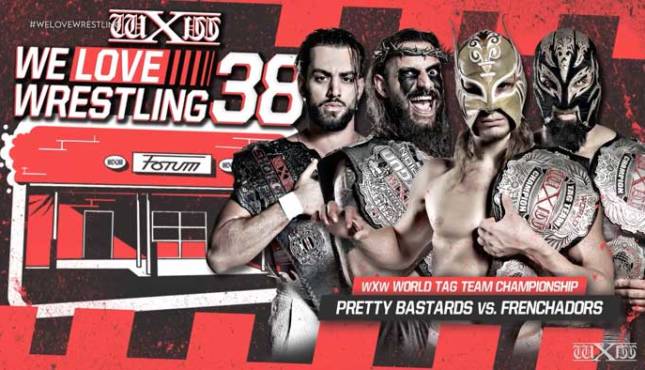 wXw We Love Wrestling 38 - Pretty Bastards vs. Frenchadors