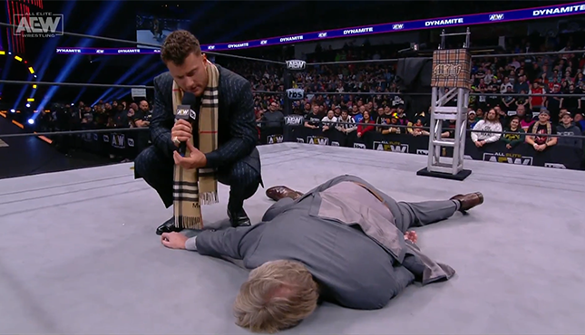 AEW Dynamite MJF WIlliam Regal