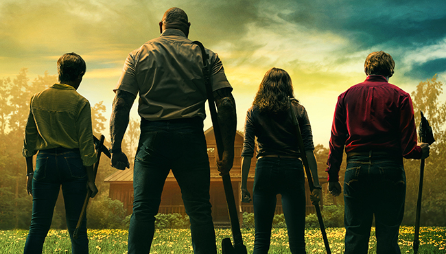 New Poster For M. Night Shyamalan's Knock At the Cabin Starring Dave ...