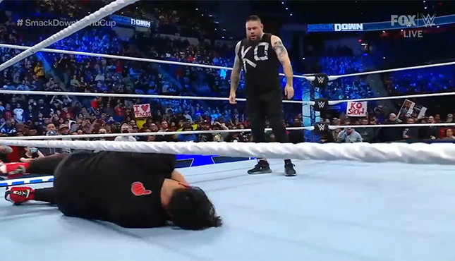 WWE Smackdown Kevin Owens Roman Reigns