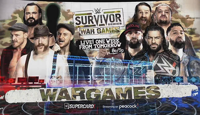 WWE Survivor Series Men's WarGames,