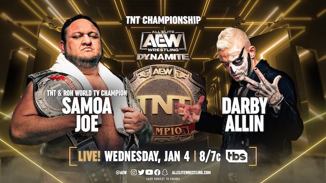 AEW Dynamite Samoa Joe vs. Darby Allin