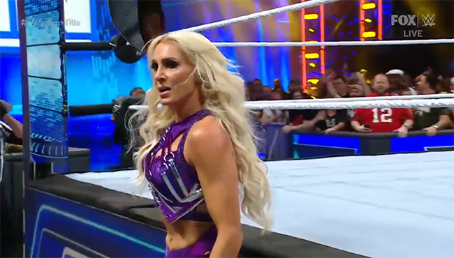 "Charlotte Flair" 
6. "WWE SmackDown" - wide 5