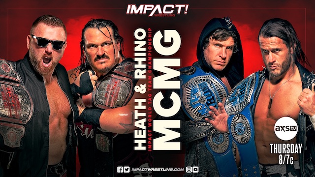 Impact Wrestling 12-08-22 - Heath and Rhino vs. MCMG